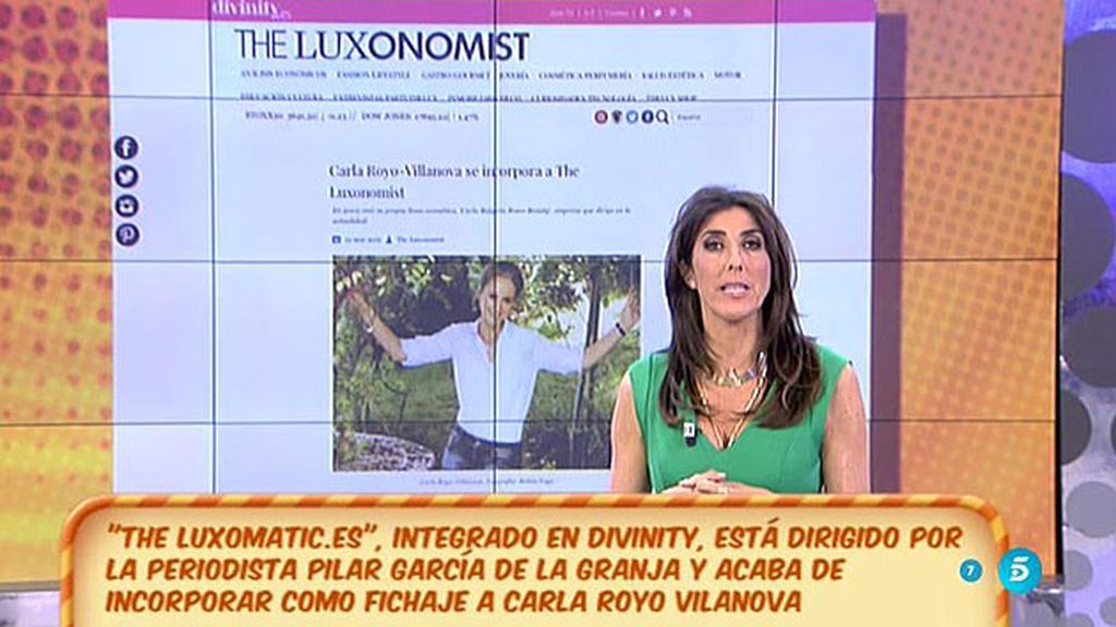 Carla Royo Vilanova se incorpora a 'The Luxonomist.es"