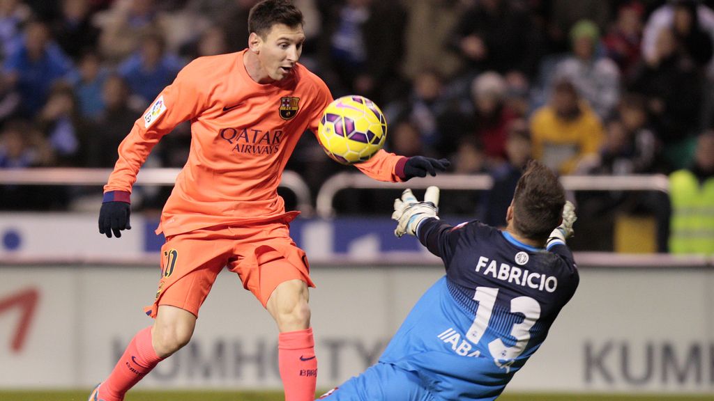 Messi, cuatro formas de marcar un gol: así terminó con el Deportivo en 90 minutos
