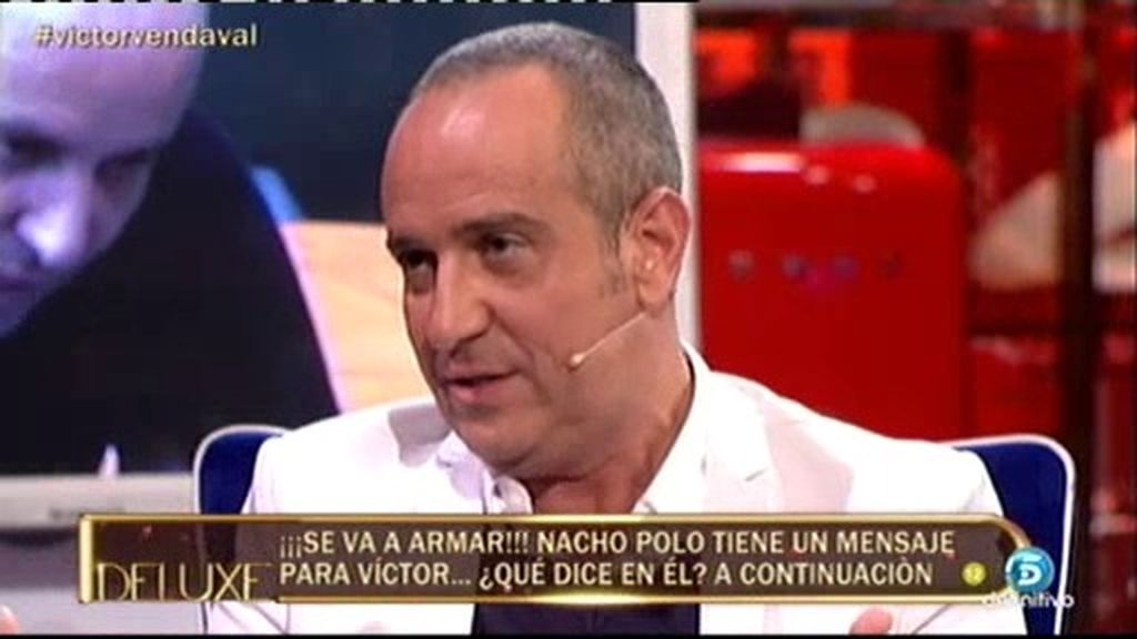 Víctor, sobre Belén: "Es una de las mejores personas que he encontrado nunca"