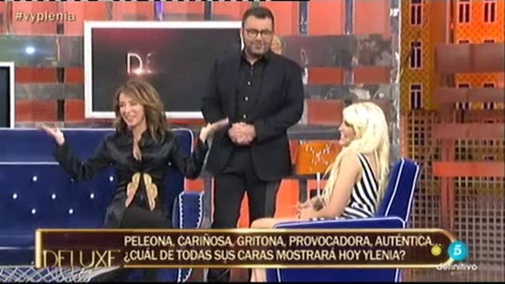 Jorge Javier aparece por sorpresa para entrevistar a Ylenia