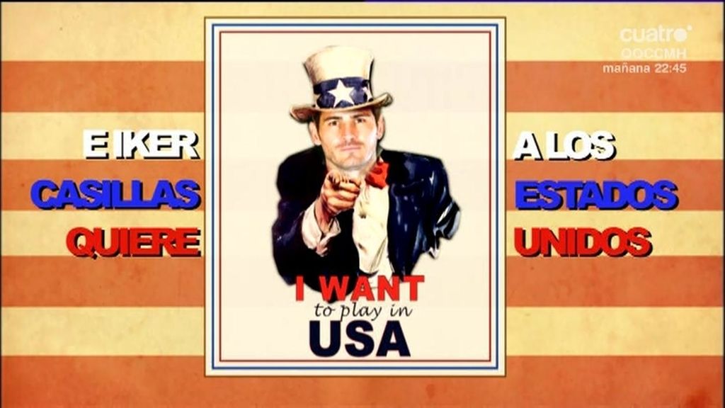 Casillas no oculta su sueño americano: “El fútbol en USA sería una aventura diferente”