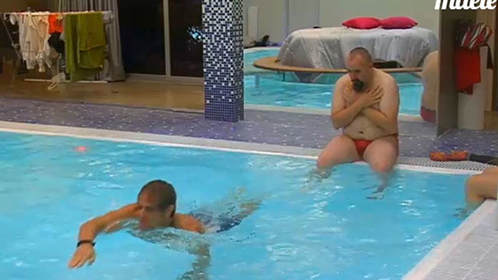 La piscina hace a los concursantes olvidar los primeros malos rollos