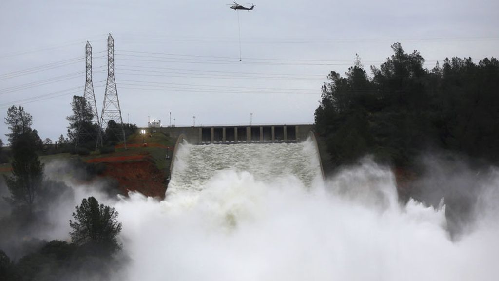 La presa de Oroville vuelve a dar miedo