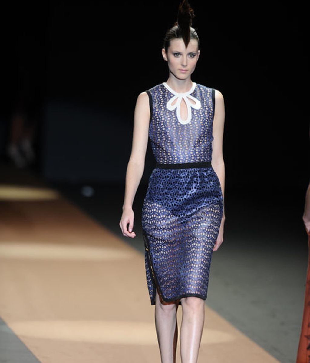 Miguel Palacio llena la pasarela de crestas