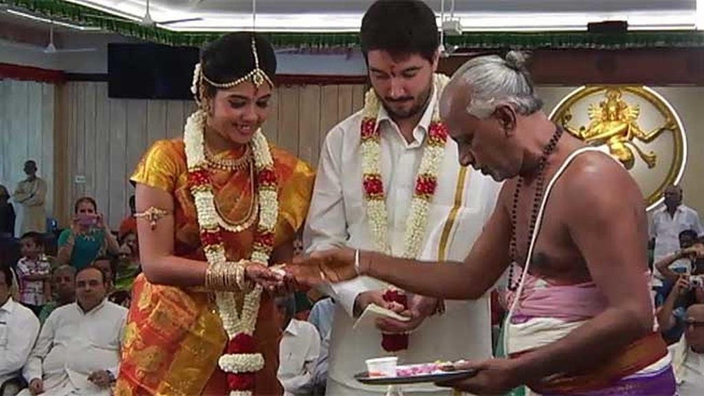 La celebración de la boda