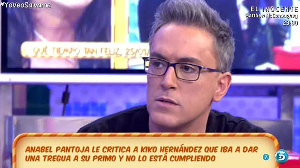 Kiko, sobre K. Rivera: "No puedes decir que te gastaste 25.000 euros en dos días y luego que estás arruinado"