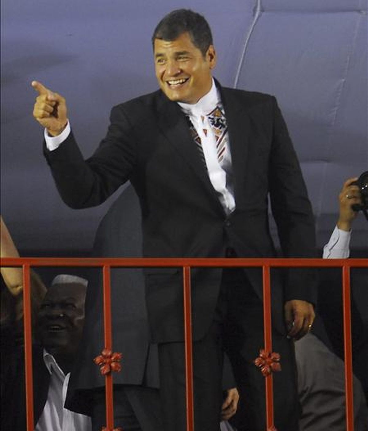 El presidente de Ecuador, Rafael Correa, confirmó el pasado 5 de junio el ingreso de su país a la Alba y aseguró que Ecuador obtendrá "grandes beneficios" con su inclusión. EFE/Archivo