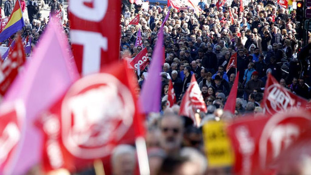 Los sindicatos anuncian que "las protestas se intensificarán todo lo que sea necesario"