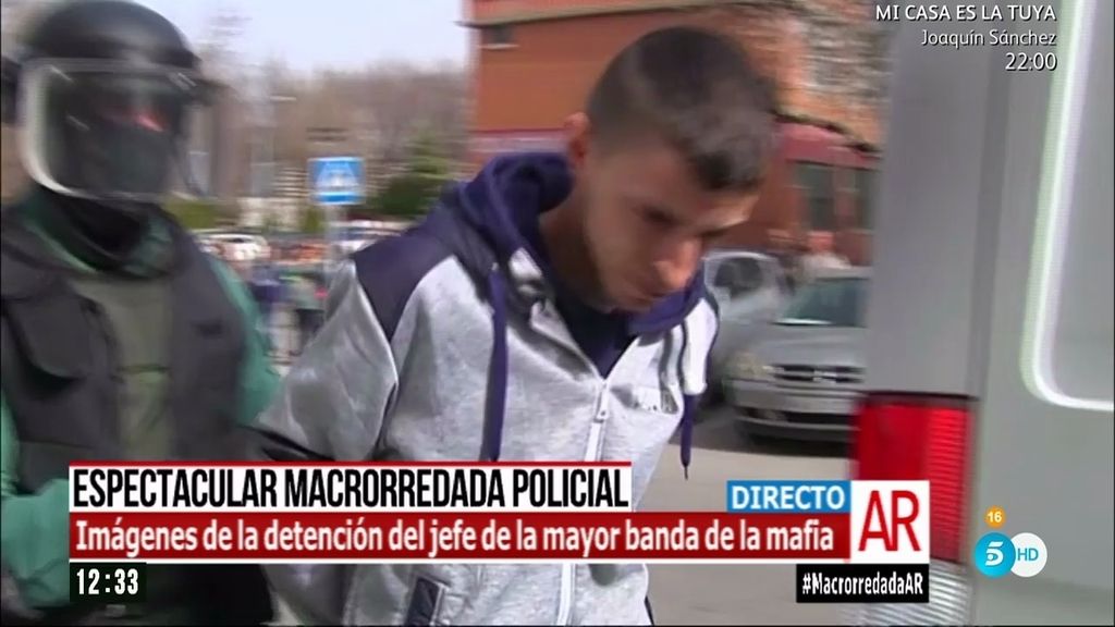 Operación en Coslada: Así ha sido detenido el líder de la mafia de ladrones