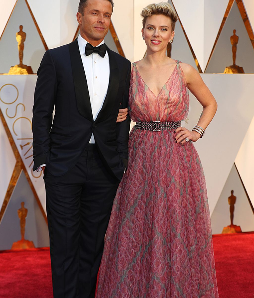 Scarlett Johansson y Romain Dauriac