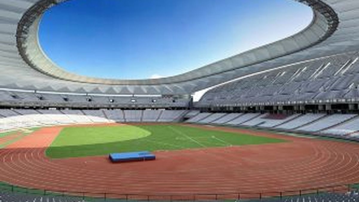 Imagen creada por ordenador del Nuevo Estadio de Madrid. Foto: Gtres