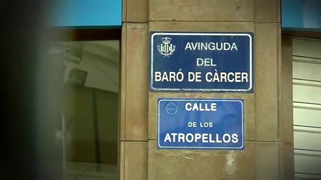 La 'calle de los atropellos' está en Valencia