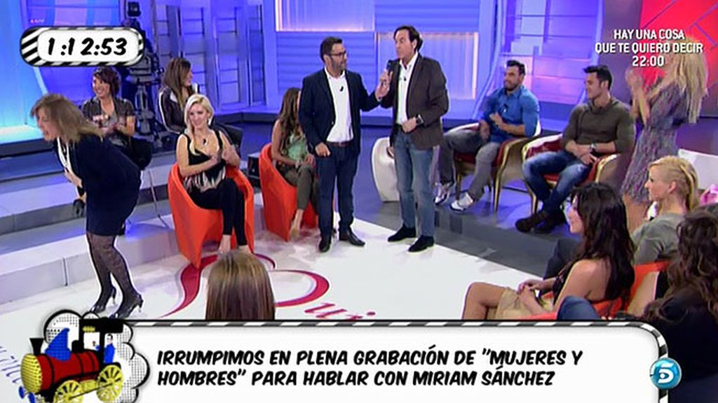 Jorge Javier entrevista a Pipi y Miriam en 'Mujeres y hombres' y propone un polígrafo a Miriam