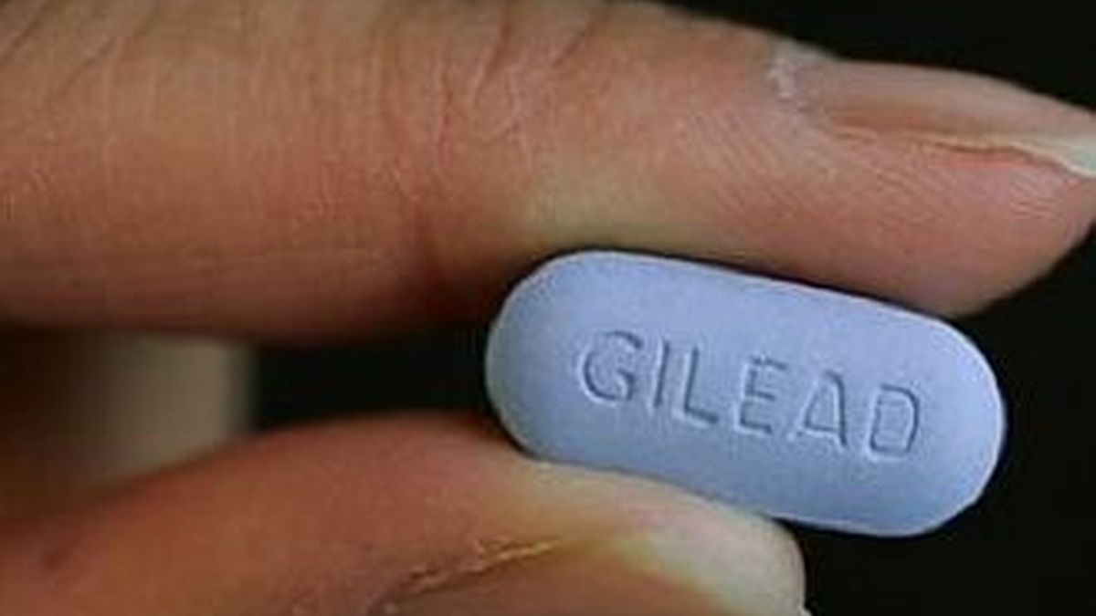 Una píldora del antirretrovil Truvada, con su nombre comercial Gilead, que ha demostrado sus efectos para reducir el contagio del Sida.