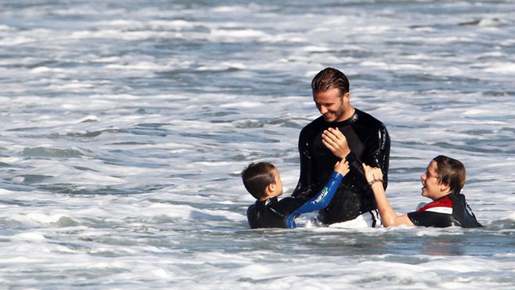Beckham, todo un padrazo