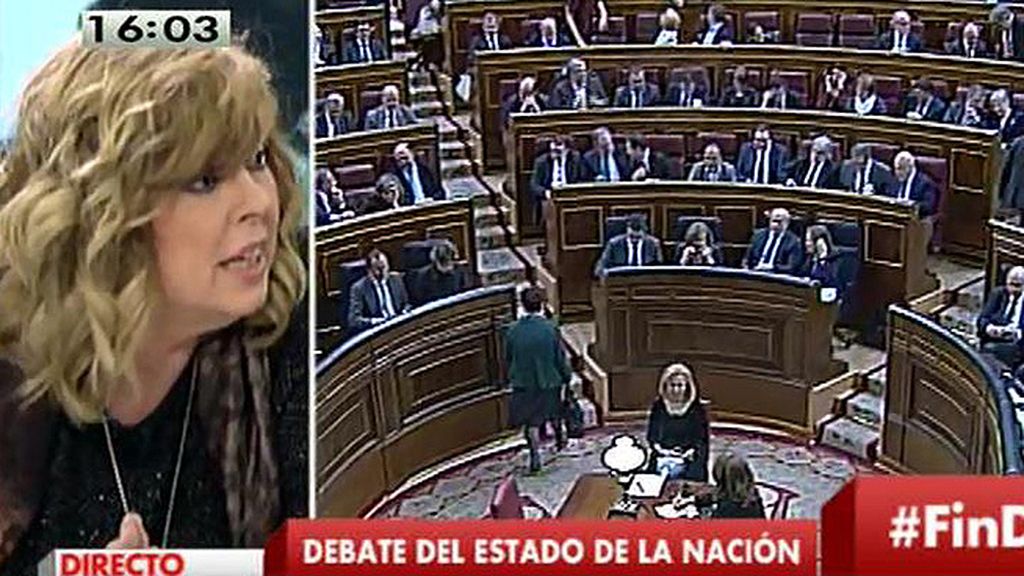 Rosa María Artal: "El discurso de Rajoy me ha parecido altamente ofensivo con las personas que lo están pasando mal"