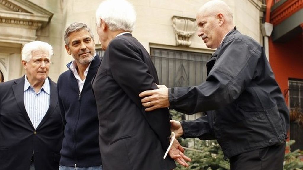 George Clooney, detenido en EEUU