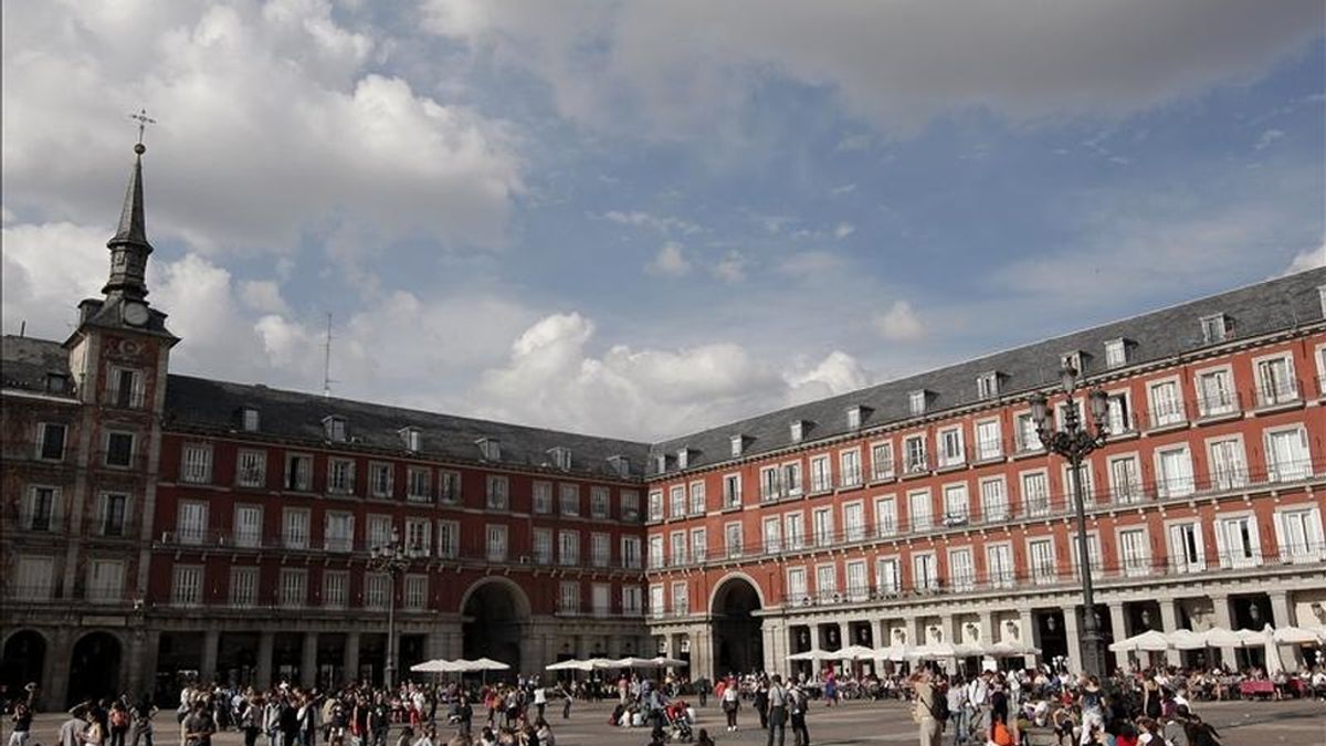 Vista de la Plaza Mayor de Madrid. EFE/Archivo