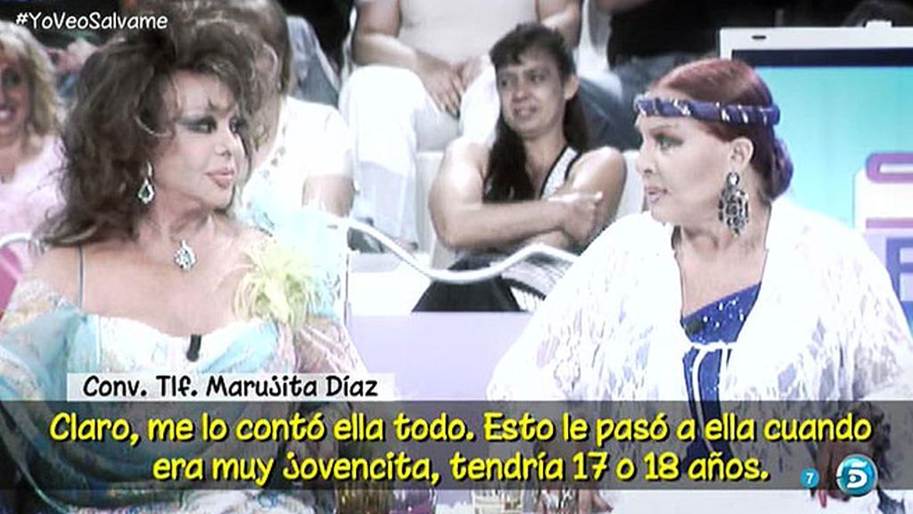 Marujita Díaz: "Sara Montiel no contó lo de su hija robada para evitar el escándalo"