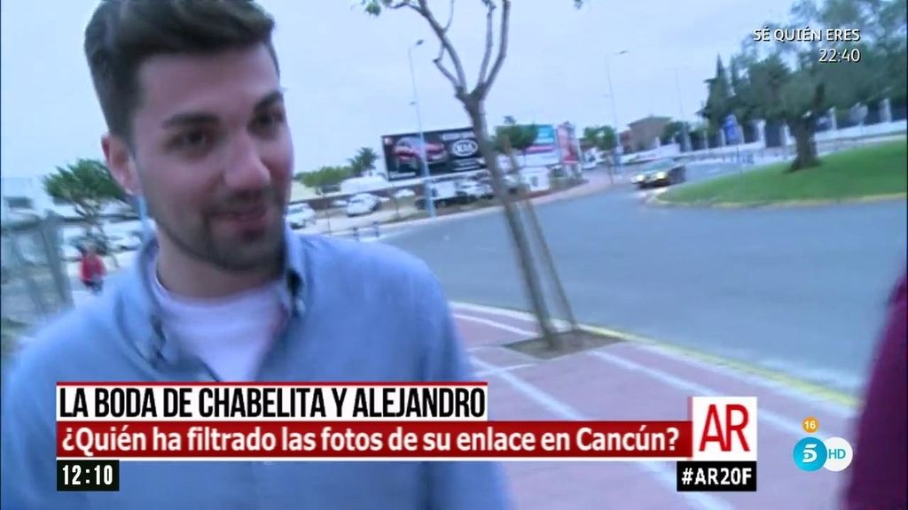 La primera reacción de Alejandro Albalá sobre las fotos de la boda con Chabelita