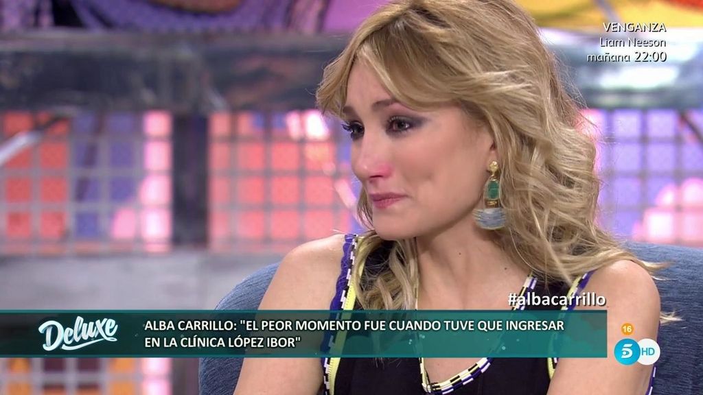 Alba Carrillo, rota: “Prometí que no volvería con Feliciano por el daño que nos ha hecho”