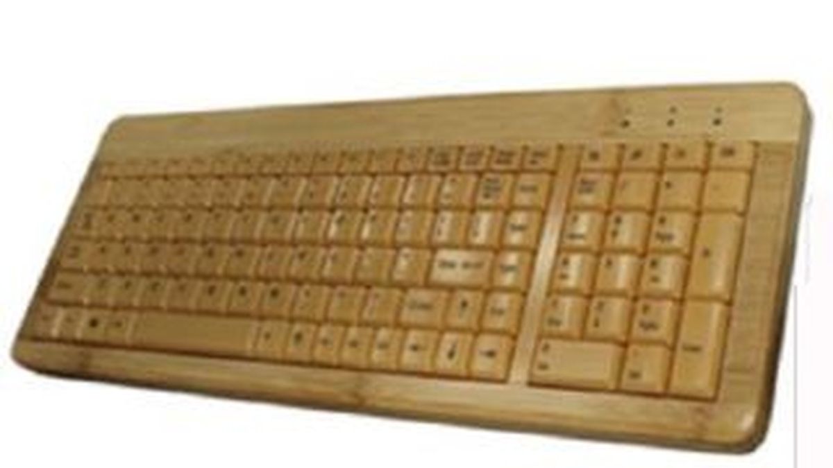 Los teclados de bambú que eliminan la estática se venden por unos 40 dólares. Todavía no son muy populares en el mundo y sólo una empresa china los comercializa.