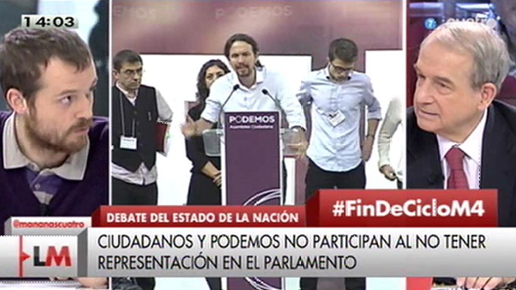 Padilla, de Rajoy: “Menos agitar la bandera del miedo y más propuestas”