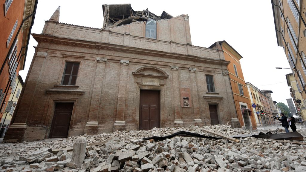 Imágenes de los terremos de Italia