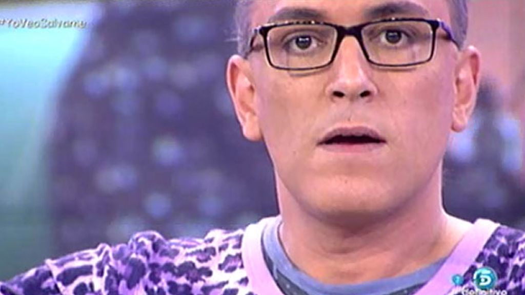 Kiko: "Olvido tuvo una conversación amable con el futbolista de su vídeo"