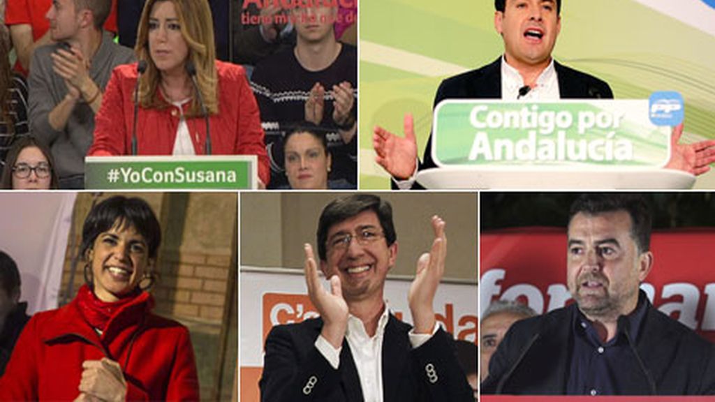 Todos los líderes nacionales cierran la campaña andaluza