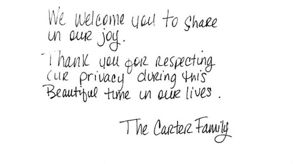 Beyoncé nos presenta a la pequeña Blue Ivy