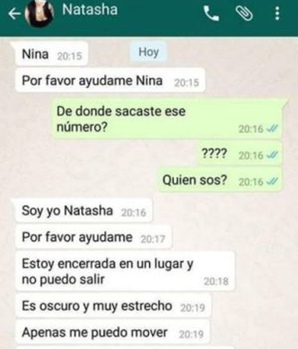 Charla de Whatsapp no apta para cardiacos