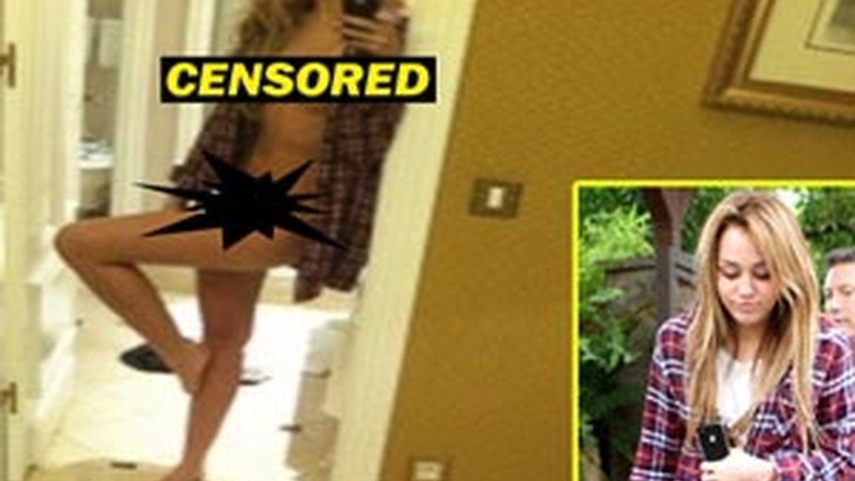 La imagen de Miley Cyrus desnuda ha revolucionado Internet. Foto: Blog de Zack Taylor