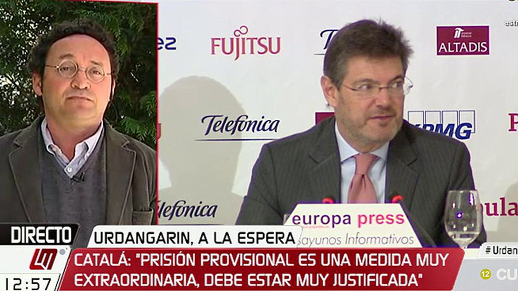 Álvaro García Ortiz, del ministro de Justicia: “Se podría haber ahorrado cualquier comentario sobre una actuación jurídica”