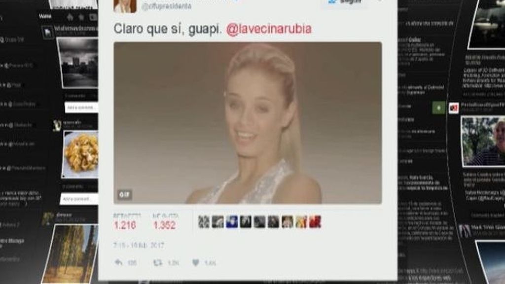 #HoyEnLaRed: Cristina Cifuentes la lía en Twitter con un "Claro que sí, guapi"