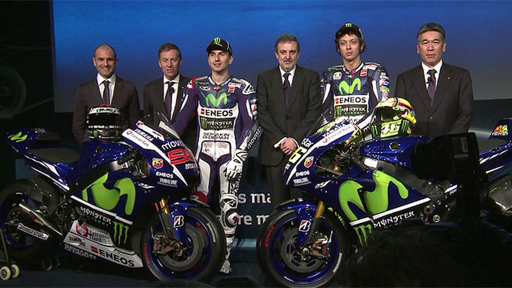 Abarth, patrocinador y proveedor oficial de vehículos del equipo Yamaha de Moto GP