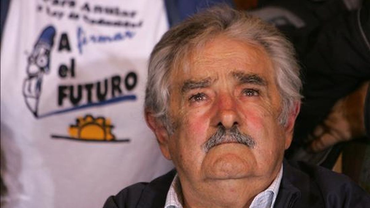 José Mujica cuenta con la preferencia del 49 al 51 por ciento de quienes aseguran que van a votar en las primarias de la coalición de izquierda. EFE/Archivo