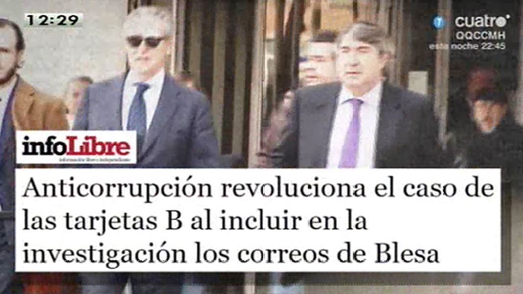 Imputados 78 titulares de las tarjetas opacas