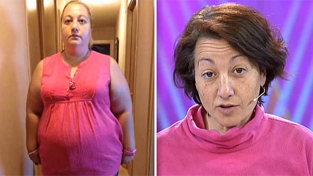 Lola pesaba 120 kilos hace tres años