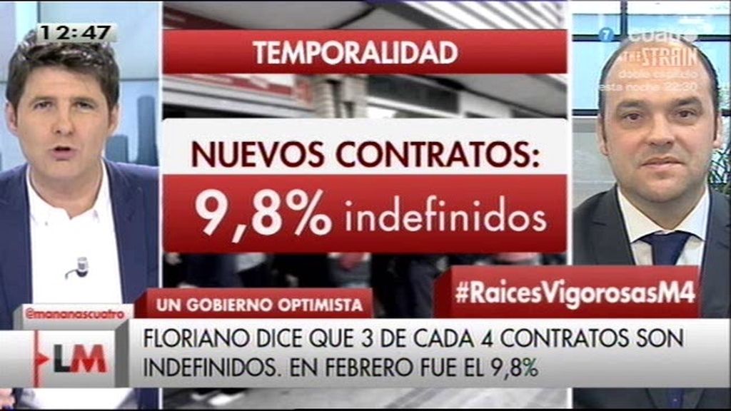 José Carlos Díez, sobre el dato del paro: "El PP está haciendo un país 'lowcost"