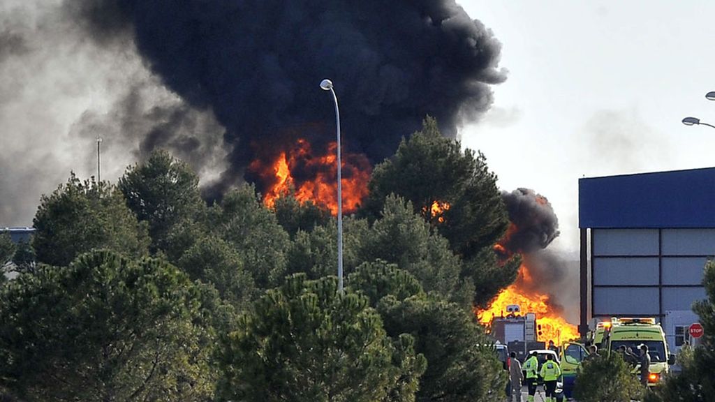 La hidrazina impide el acceso a la zona cero del accidente del F16