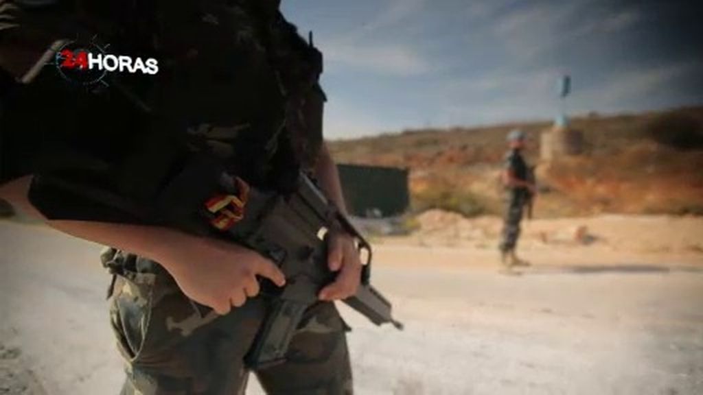 Telecinco emite imágenes inéditas de la vida  de las tropas españolas en el Líbano