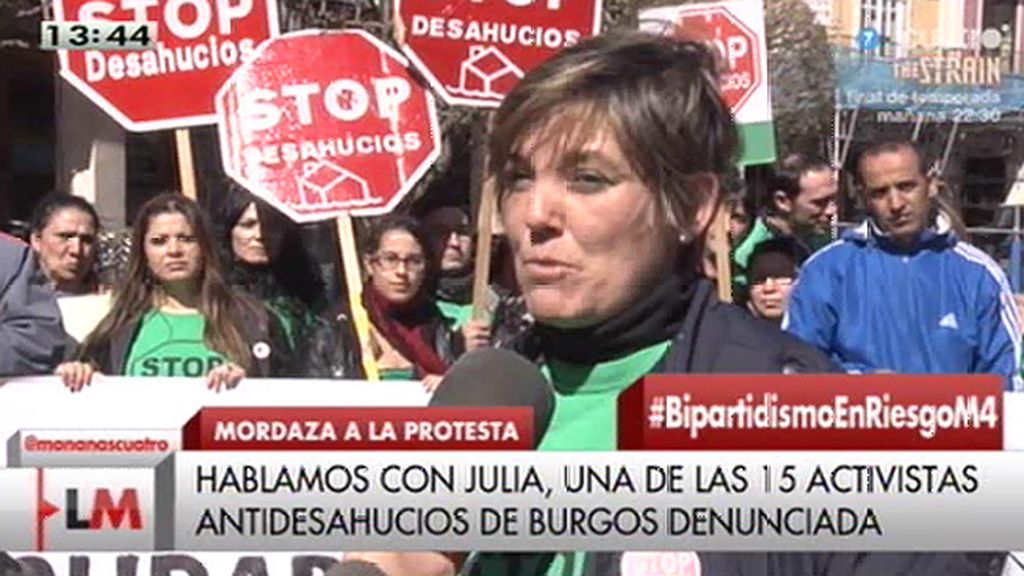 15 miembros del a PAH de Burgos serán juzgados