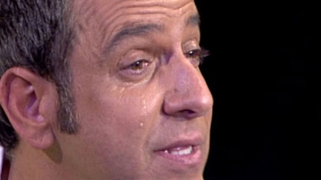 Víctor Sandoval, entre lágrimas
