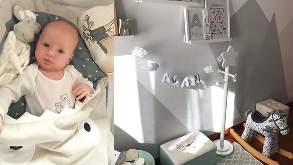 Alan tiene habitación propia... y no le falta ningún detalle