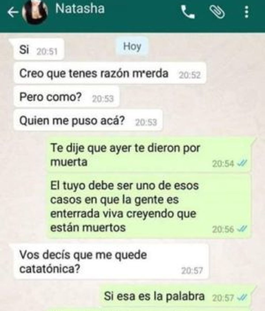 Y si un amigo te escribe un mensaje desde su ataúd...
