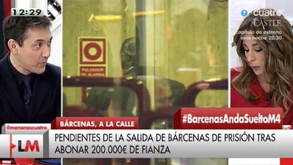 Javier Ruiz: “La suegra de Bárcenas ha puesto 8.000 euros”