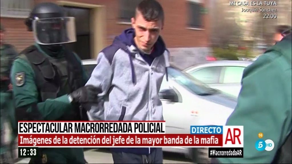 Operación en Coslada: Así ha sido detenido el líder de la mafia de ladrones
