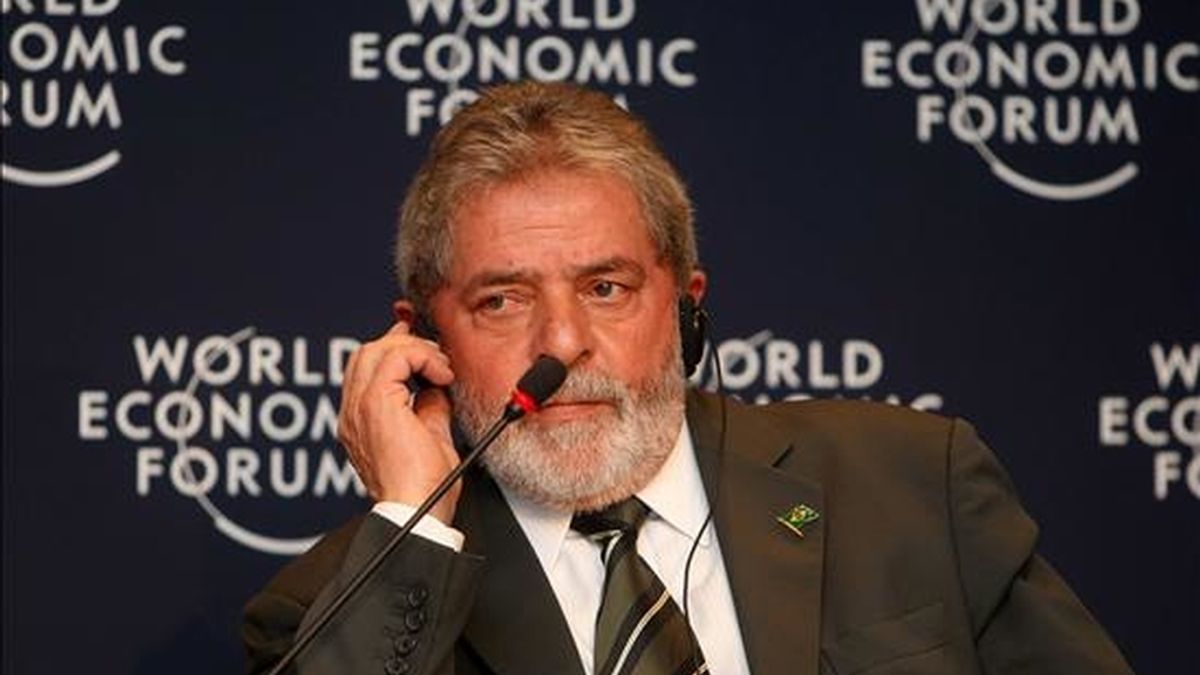 "No puede ser lo que Lugo quiere, pero tenemos que encontrar un término medio", aseguró el presidente de Brasil, Luiz Inácio Lula da Silva. EFE/Archivo