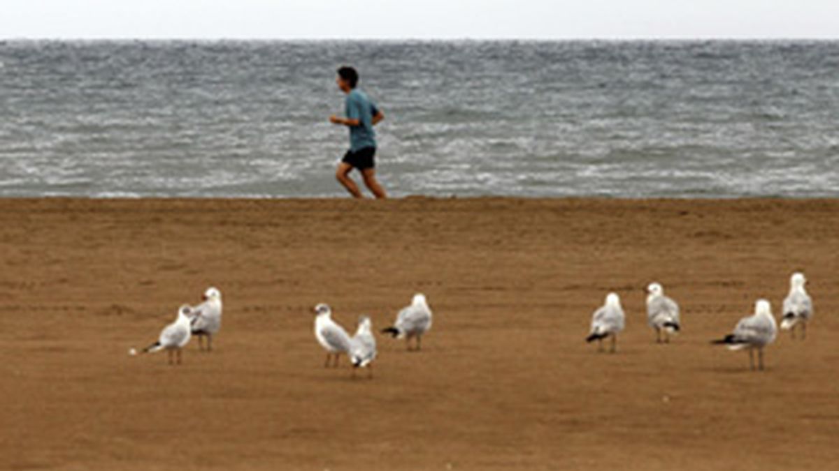 El frente frío entrará por el norte y dejará chubascos y tormentas. Foto. EFE